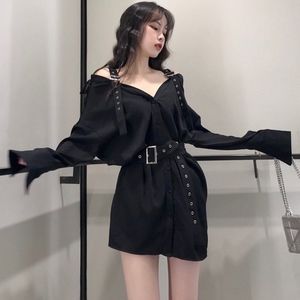 *NEW* black off the shoulder dress